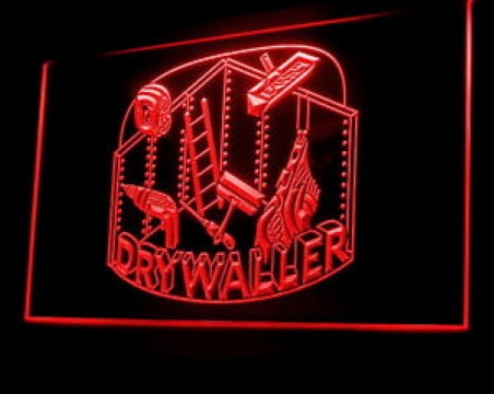 Dry Waller House Installation LED Neon Sign